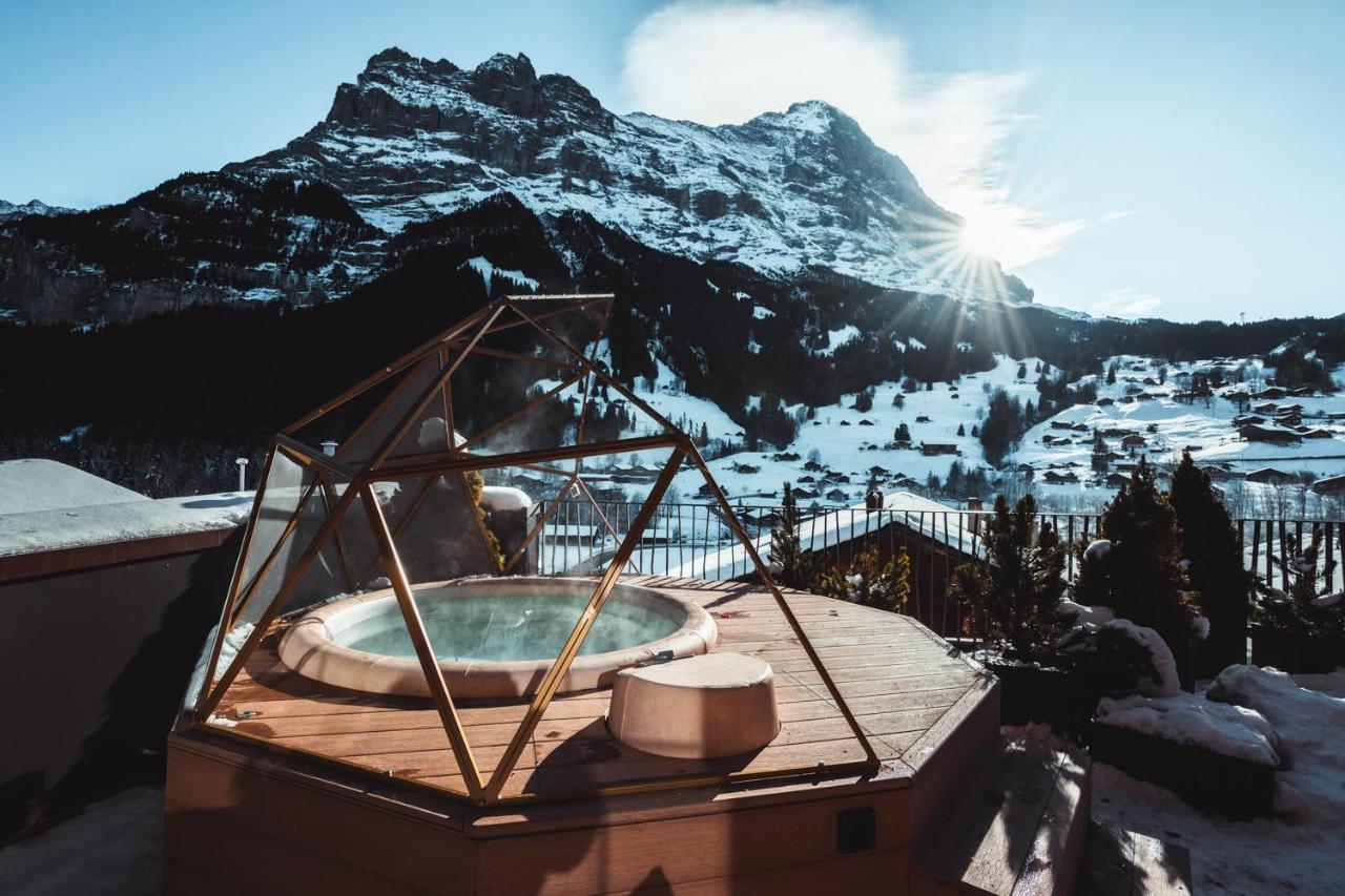 Boutique Hotel Glacier Grindelwald Exteriör bild